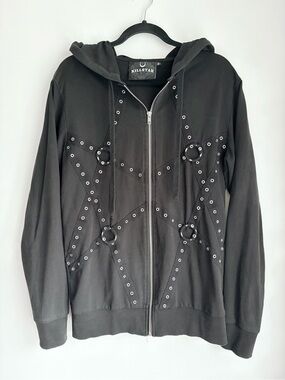 Killstar Deadlock Zip Hoodie